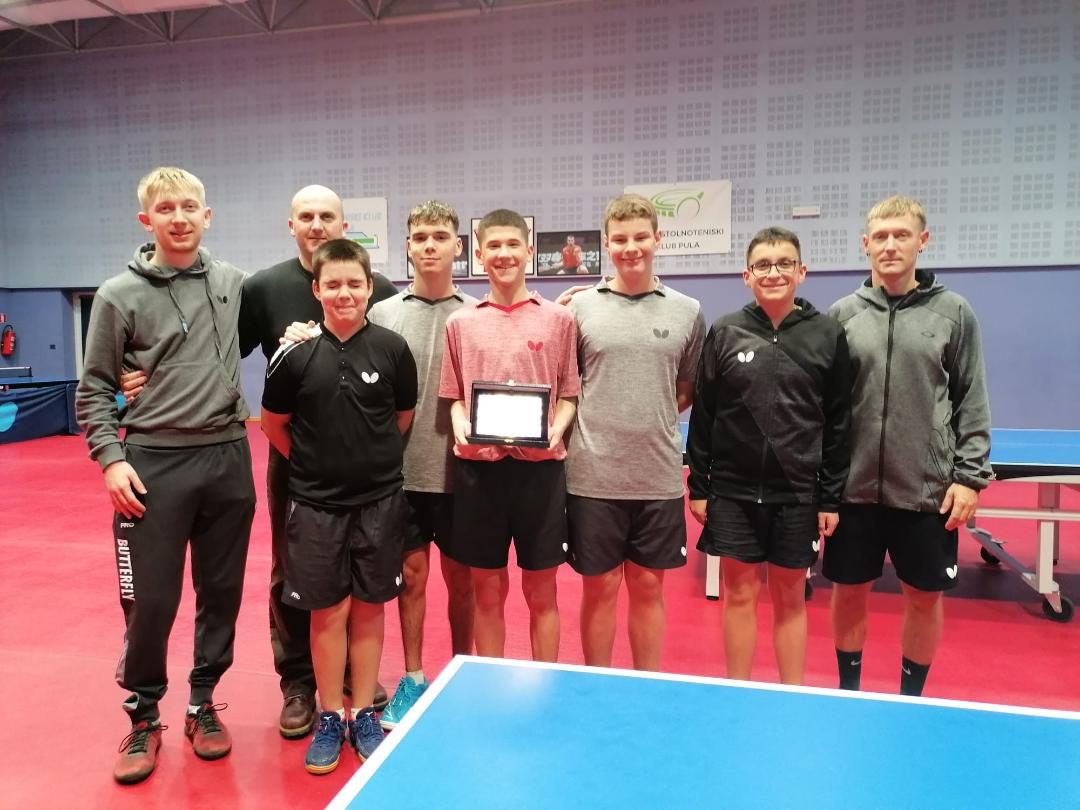 Stolnoteniski savez Istarske županije proglasio najbolje sportaše i sportašice